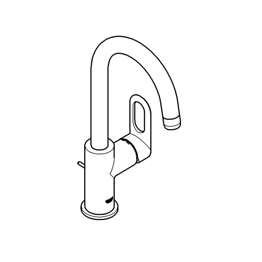GROHE 23091000 - Umivalniška armatura BAULOOP 310 mm, sijajni krom