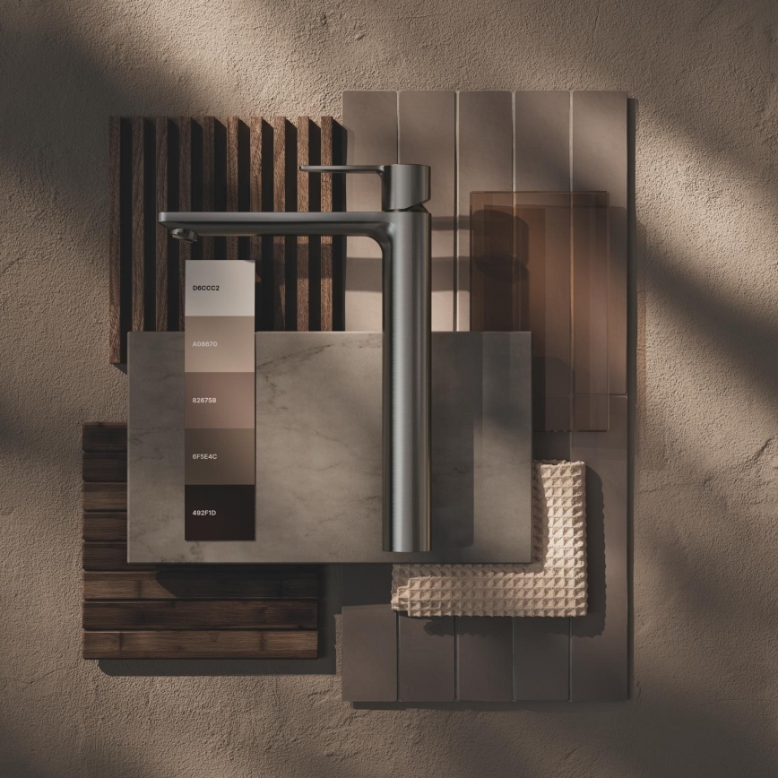 GROHE 23405AL1 - Pipa za umivalnik LINEARE velikost XL grafitna