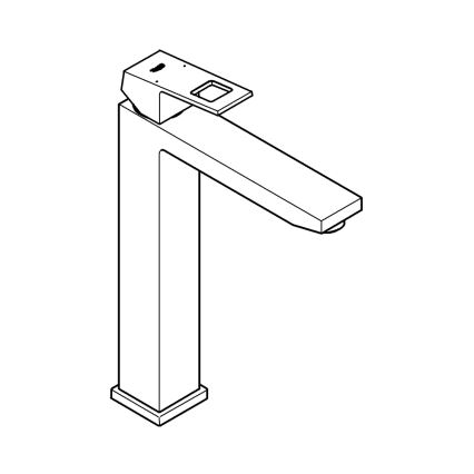 GROHE 23406000 - Armatura za umivalnik EUROCUBE velikost XL sijajni krom