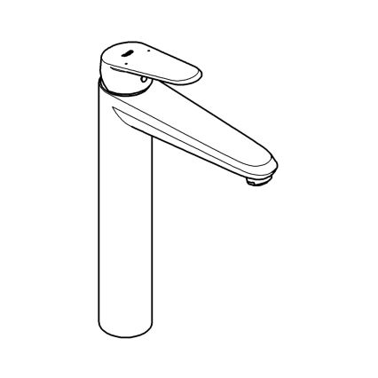 GROHE 23432000 - Pipa za umivalnik EURODISC COSMOPOLITAN velikost XL krom