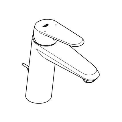 GROHE 23448002 - umivalniška armatura EURODISC COSMOPOLITAN velikost M krom