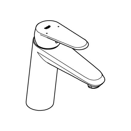 GROHE 23449002 - Pipa za umivalnik EURODISC COSMOPOLITAN velikost M krom