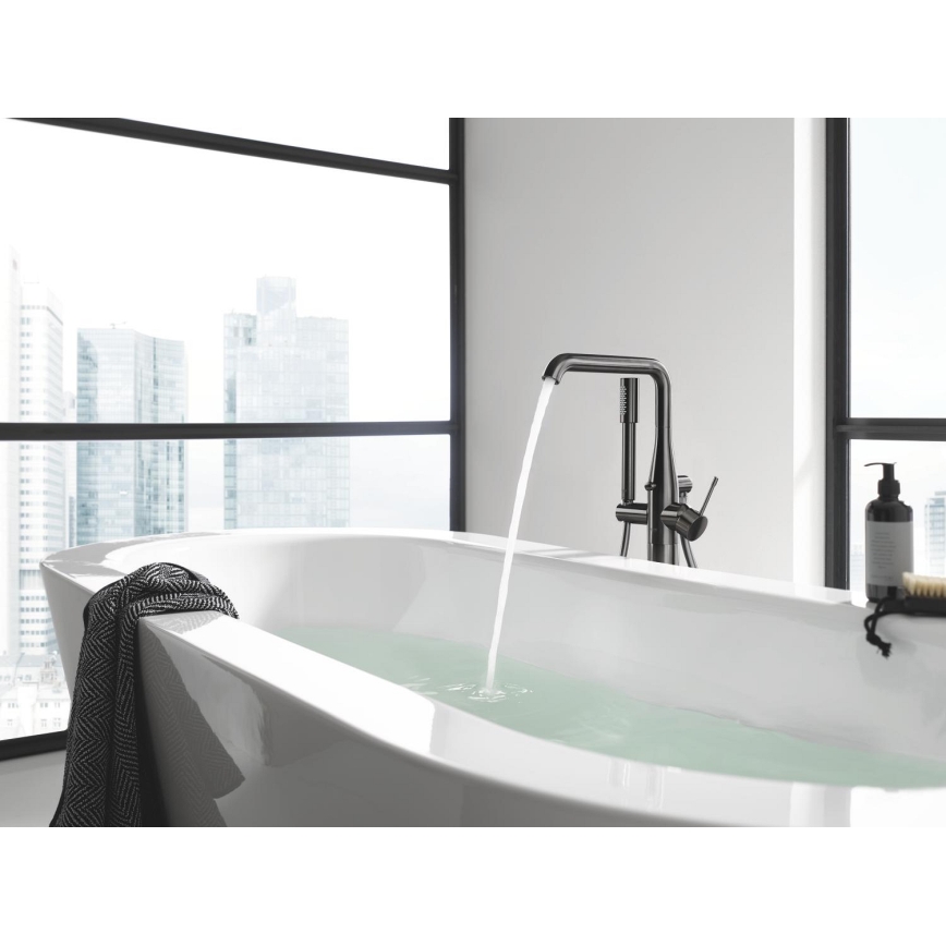 GROHE 23491AL1 - Kopalniška baterija za kad ESSENCE 277 mm grafitna