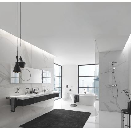 GROHE 23491AL1 - Kopalniška baterija za kad ESSENCE 277 mm grafitna