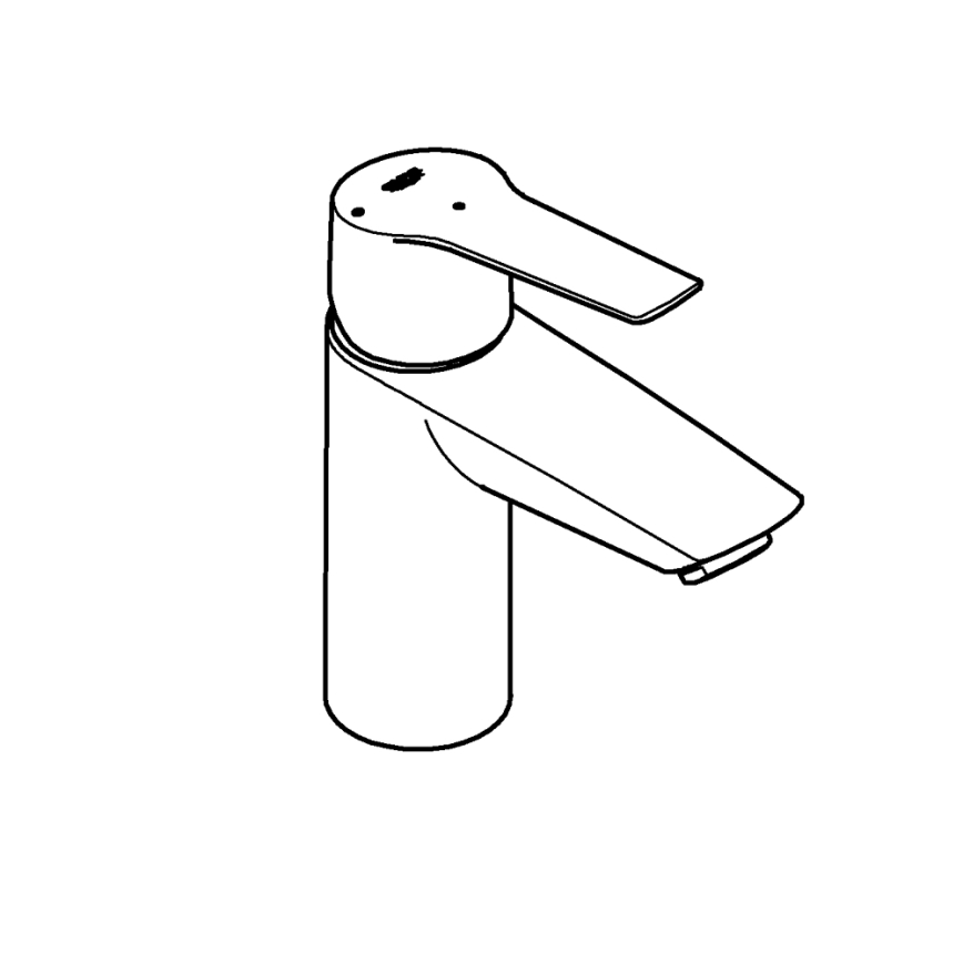 GROHE 23551002 - Umivalniška armatura START, velikost S, sijajni krom