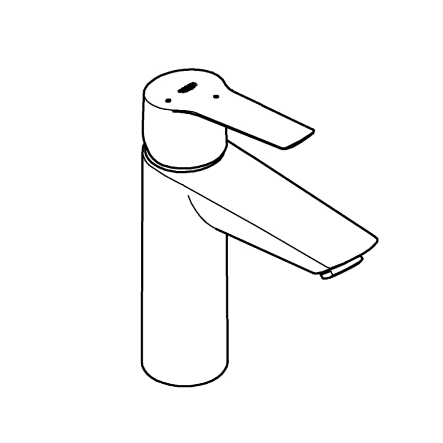 GROHE 23746002 - Umivalniška armatura START, velikost M, sijajni krom