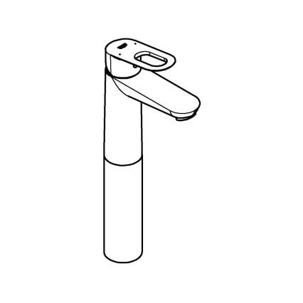 GROHE 23764000 - Umivalniška armatura BAULOOP DN 15 sijajni krom