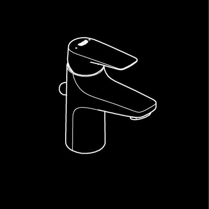 GROHE 23769000 - Pipa za umivalnik START FLOW, sijajni krom