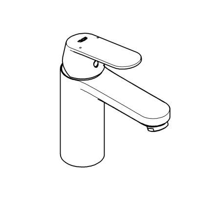 GROHE 23926000 - Mešalna baterija za umivalnik DN 15, velikost M, sijajni krom