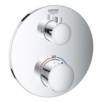 GROHE 24075000 - Termostatska tuš baterija GROHTHERM, sijajni krom
