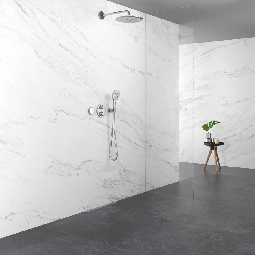 GROHE 24075000 - Termostatska tuš baterija GROHTHERM, sijajni krom