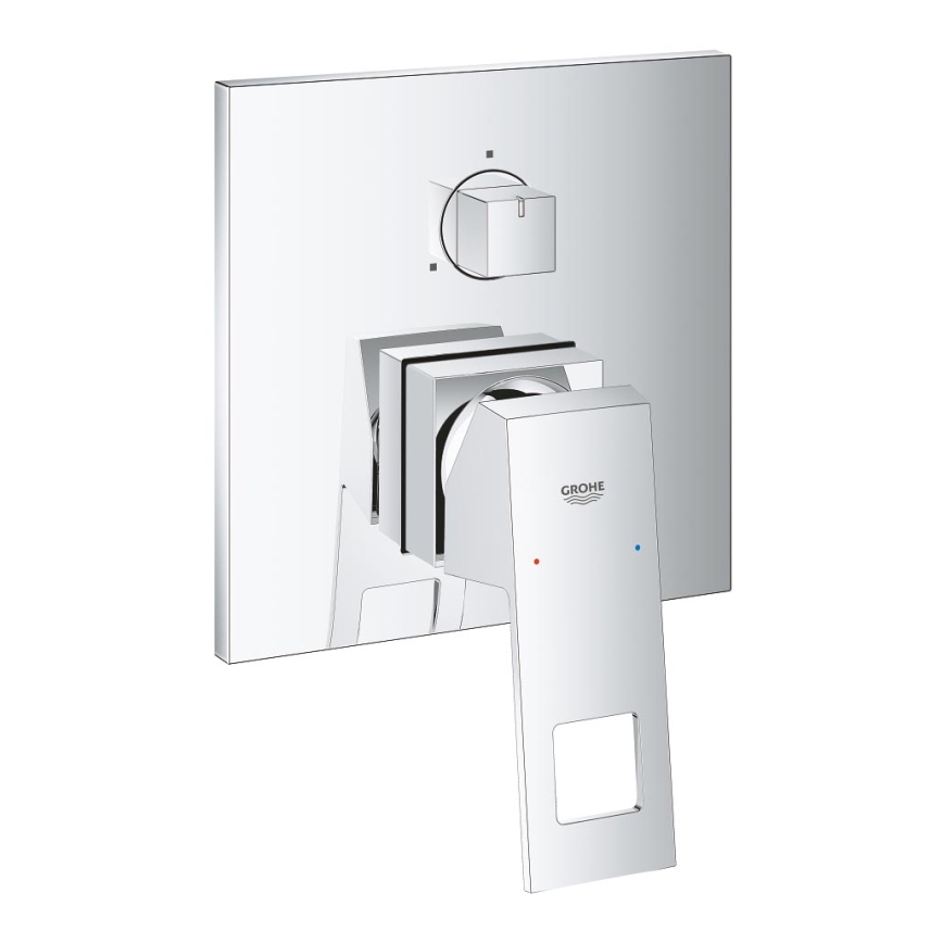 GROHE 24094000 - mešalnik EUROCUBE s 3-smernim preklopnikom, krom visokega sijaja