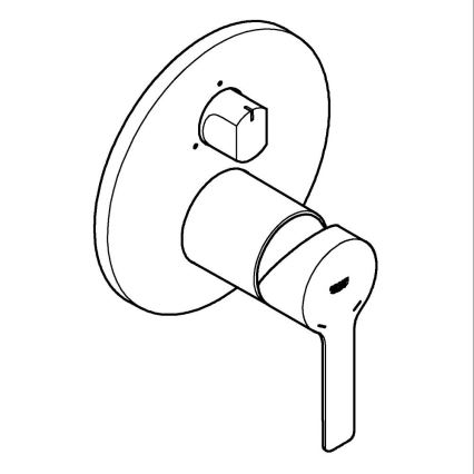 GROHE 24095001 - Armatura LINEARE sijajni krom