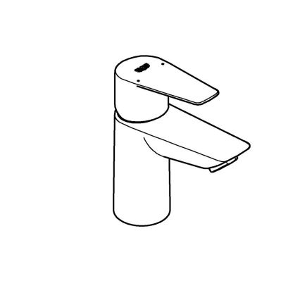 GROHE 24199001 - Pipa za umivalnik START EDGE DN 15, sijajni krom