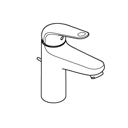 GROHE 24325001 - Pipa za umivalnik SWIFT DN 15, velikost M, sijajni krom