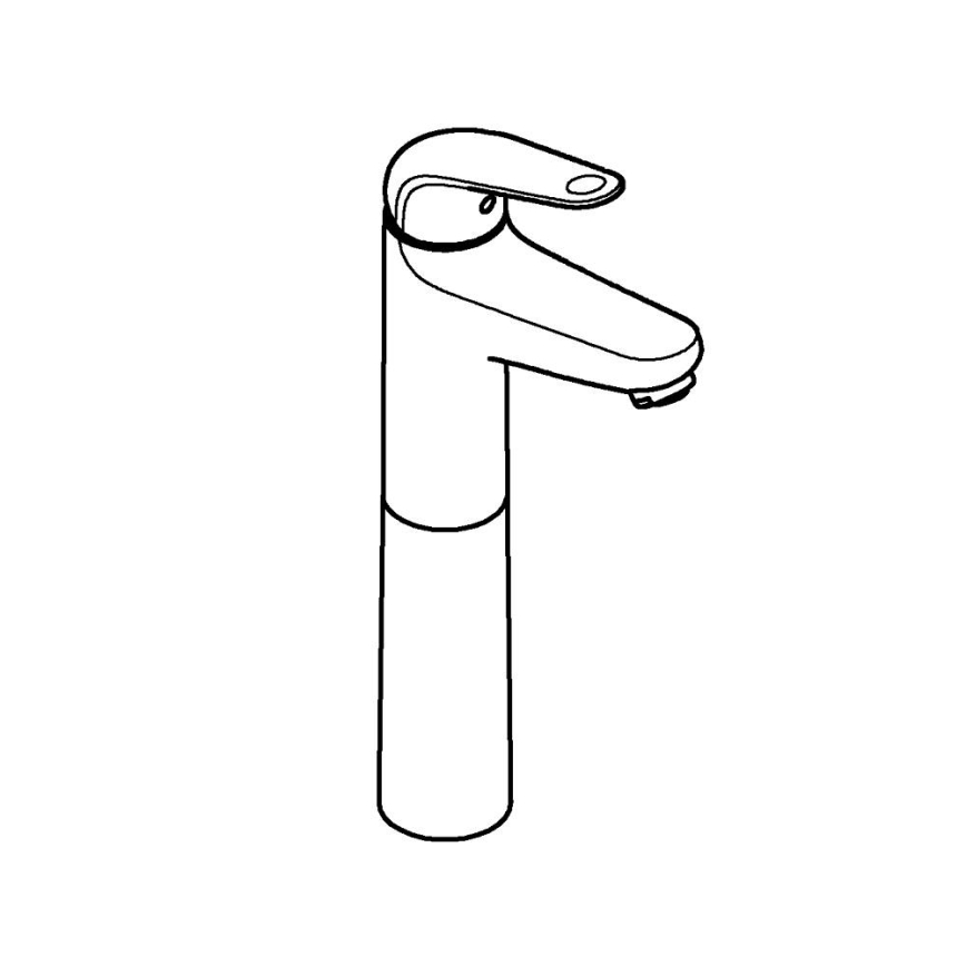 GROHE 24331001 - Pipa za umivalnik SWIFT 319 mm sijajni krom