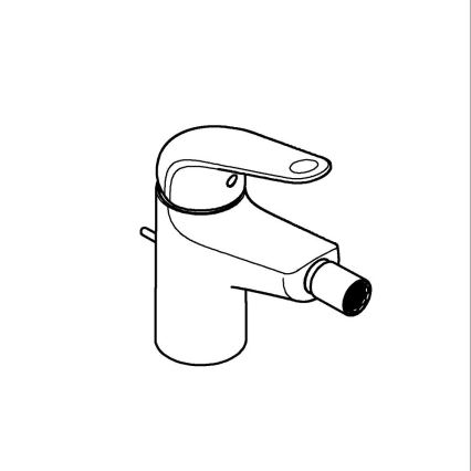 GROHE 24332001 - Pipa za bide SWIFT 146 mm sijajni krom