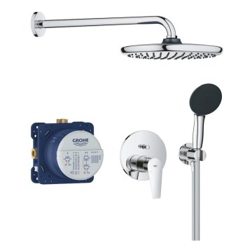 GROHE 25293000 - Komplet za tuš START EDGE 250 mm, krom visokega sijaja