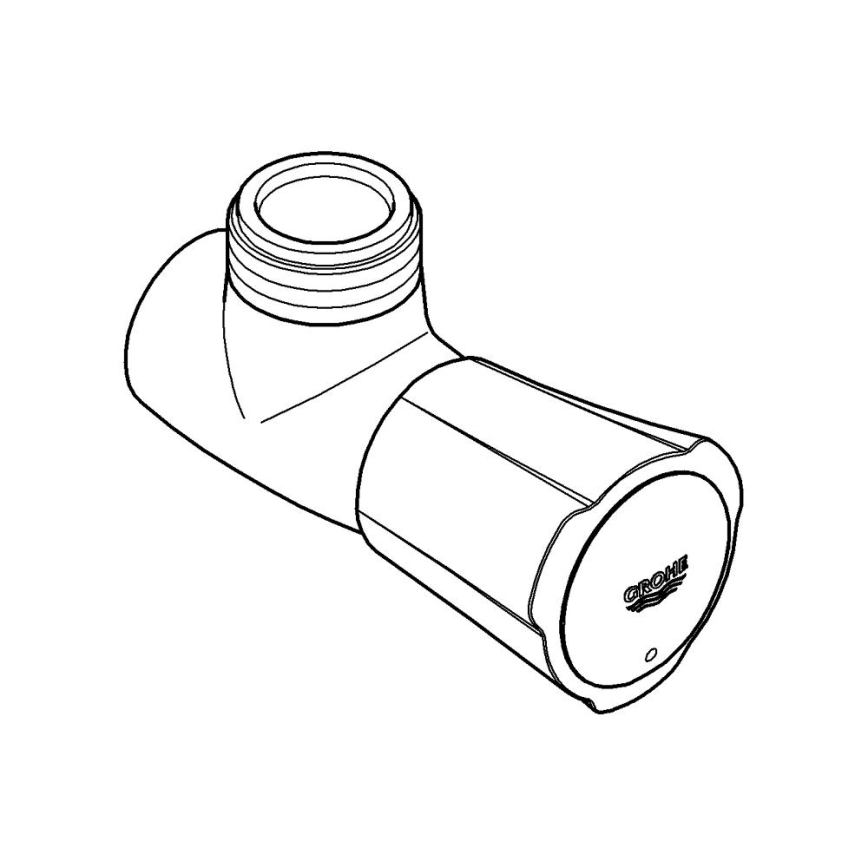 GROHE 26010001 - Tušni ventil COSTA L, sijajni krom