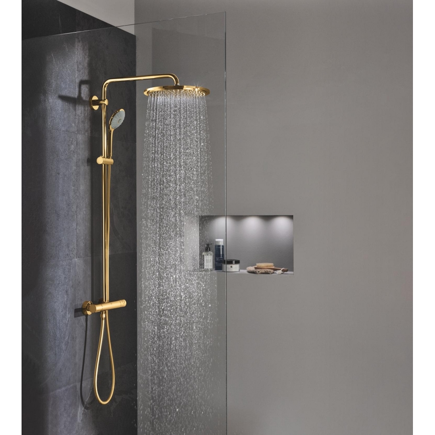 GROHE 26075GL0 - Tušni sistem EUPHORIA SYSTEM 310 450 mm v zlati barvi