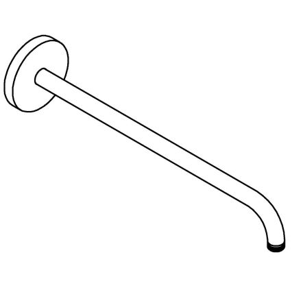 GROHE 26146000 - Tušna roka RAINSHOWER 422 mm, poliran krom