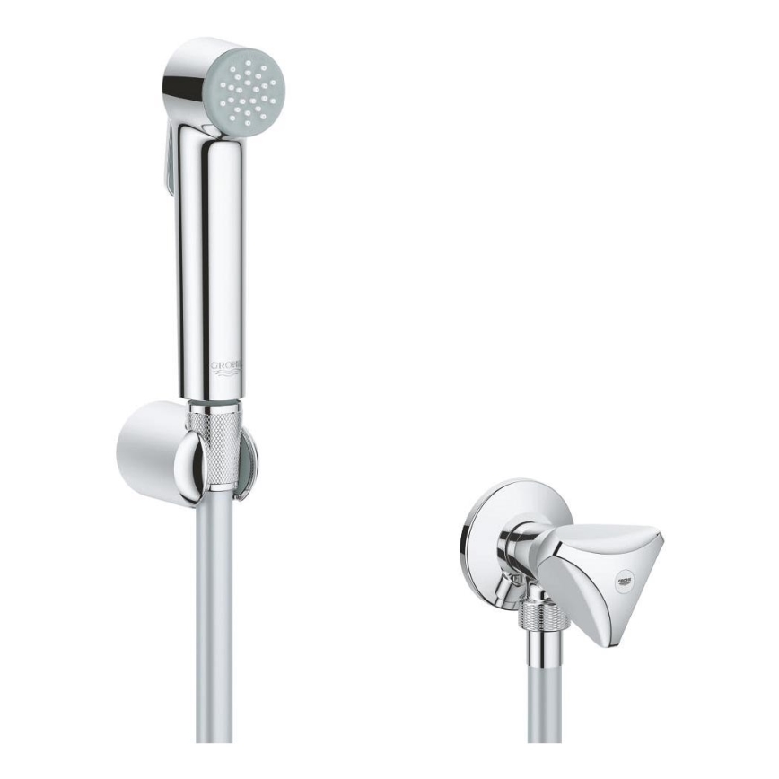 GROHE 26357000 - Stenski komplet z kotnim ventilom, sijajni krom