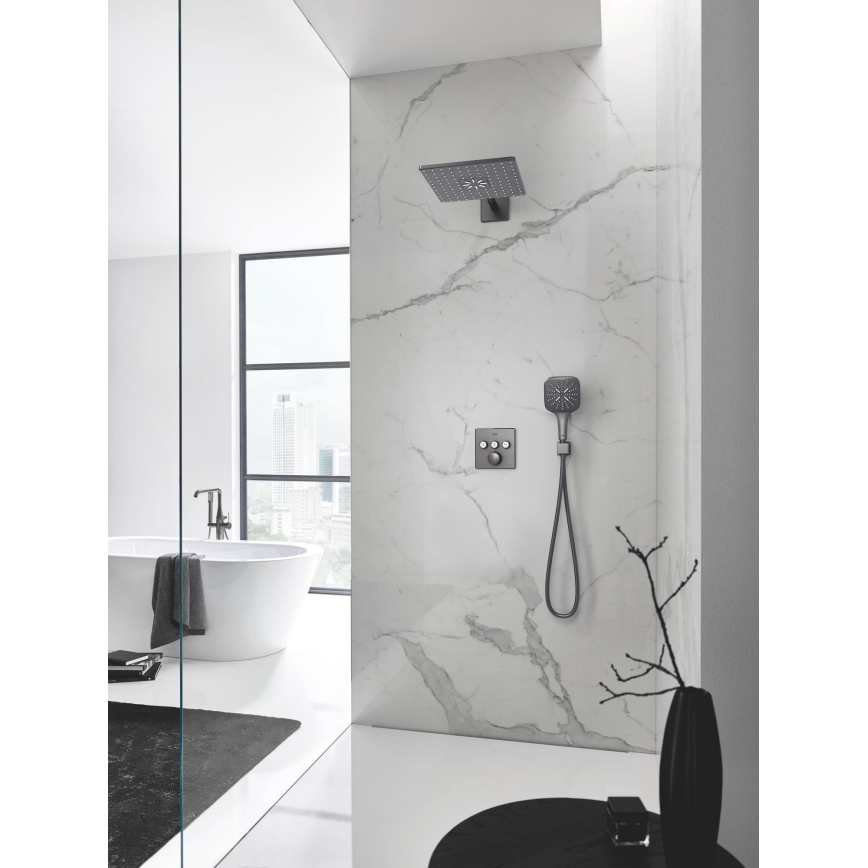 GROHE 26370AL0 - Stensko koleno EUPHORIA CUBE DN 15 grafit