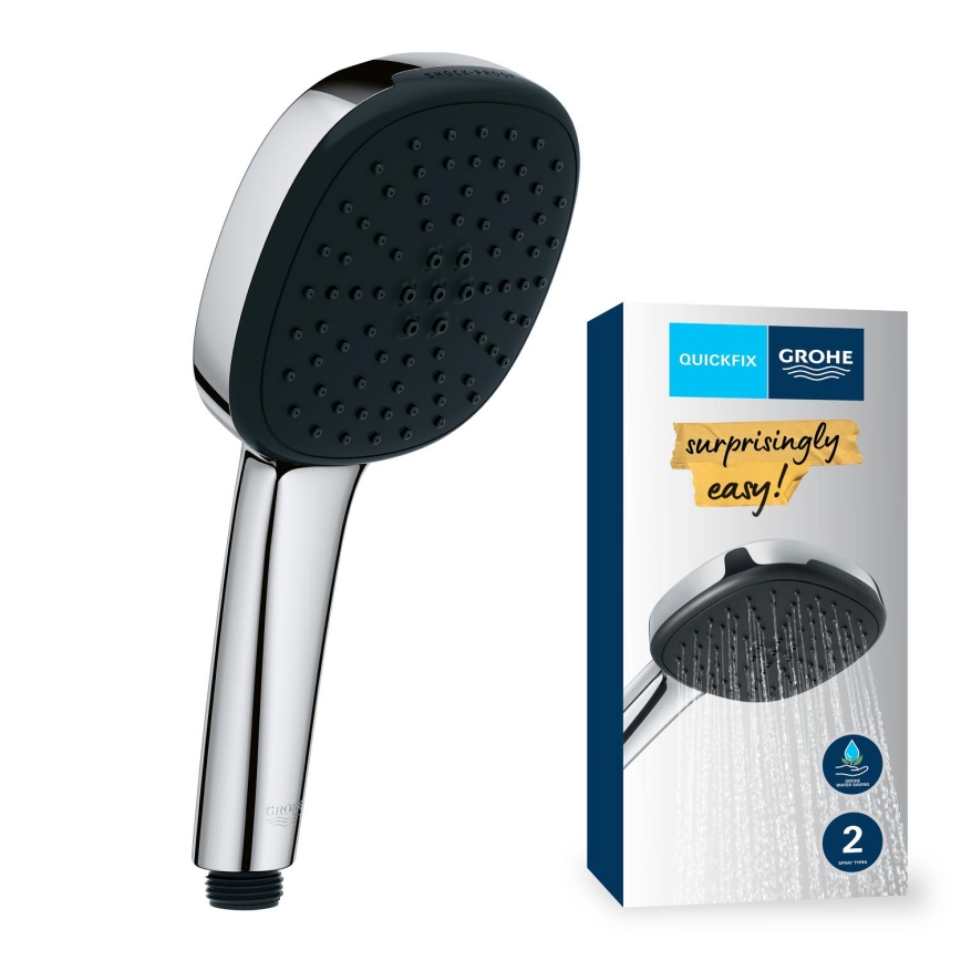 GROHE 26397001 - Ročna prha VITALIO COMFORT 110 110 mm sijajni krom