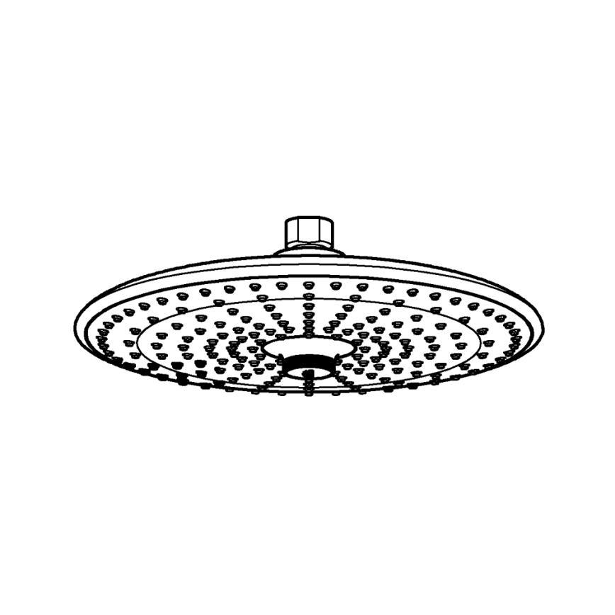 GROHE 26456000 - Glava tuša EUPHORIA O 260 mm sijajni krom