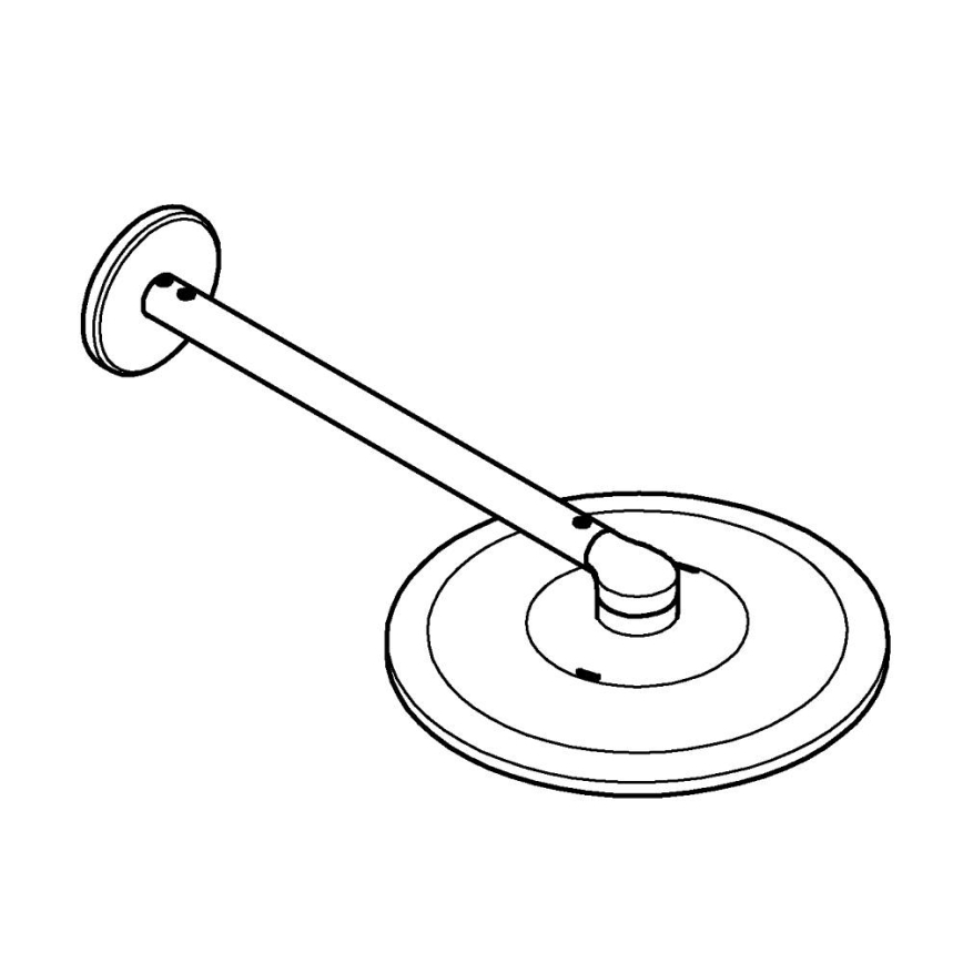 GROHE 26475000 - Tuš glava RAINSHOWER SMARTACTIVE 310 mm, sijajni krom