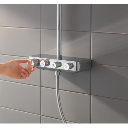 GROHE 26508000 - Tušni sistem EUPHORIA SMARTCONTROL 310 CUBE s sijajnim kromom