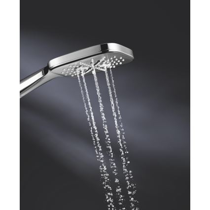 GROHE 26550000 - Ročna prha RAINSHOWER SMARTACTIVE 130 CUBE sijajni krom