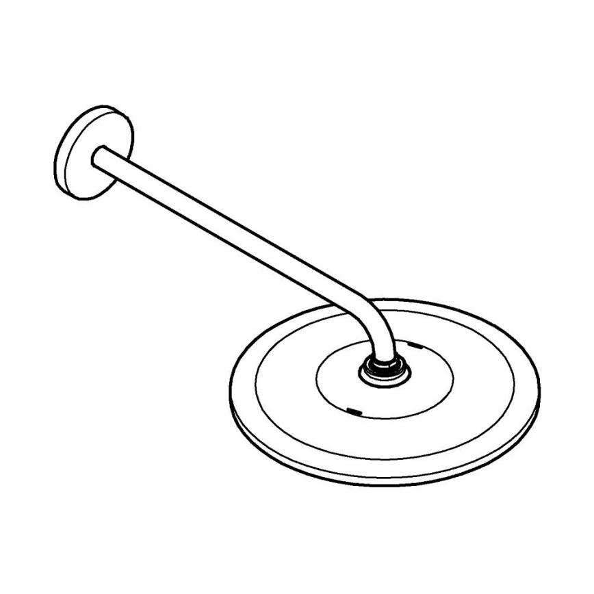 GROHE 26557000 - Set tušne glave RAINSHOWER 310 422 mm, poliran krom