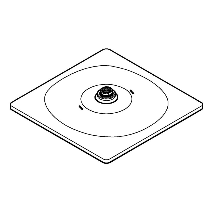 GROHE 26567000 - Stropna tuš glava RAINSHOWER 310 mm, sijajni krom
