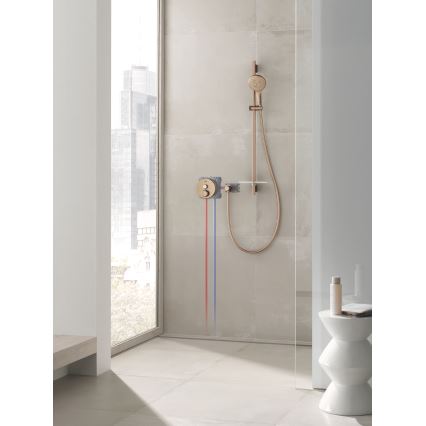 GROHE 26574DL0 - Ročna prha RAINSHOWER SMARTACTIVE 130 mm bakrena
