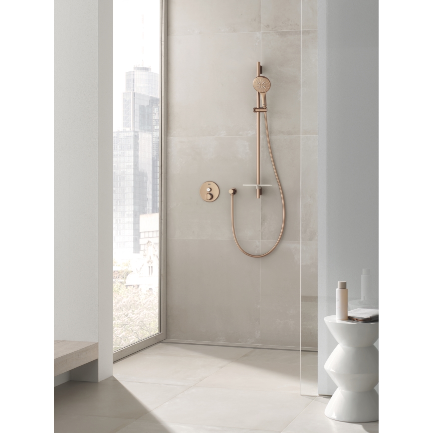 GROHE 26574DL0 - Ročna prha RAINSHOWER SMARTACTIVE 130 mm bakrena