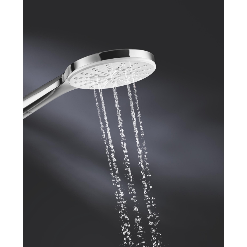 GROHE 26574LS0 - Ročna prha RAINSHOWER SMARTACTIVE 130 mm bela