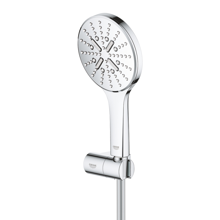 GROHE 26580000 - Komplet ročne prhe RAINSHOWER SMARTACTIVE 130 1500 mm krom