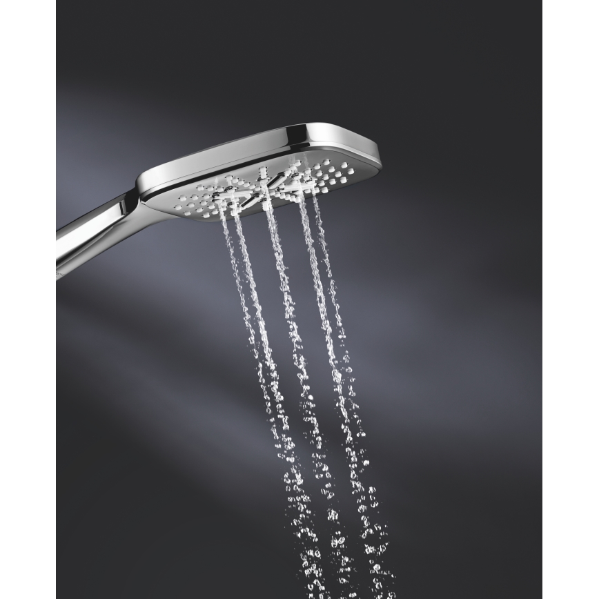 GROHE 26582000 - Ročni tuš RAINSHOWER SMARTACTIVE 130 CUBE sijajni krom