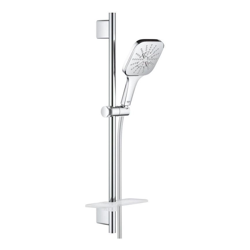 GROHE 26584000 - komplet za tuš RAINSHOWER SMARTACTIVE 130 CUBE, 600 mm, krom
