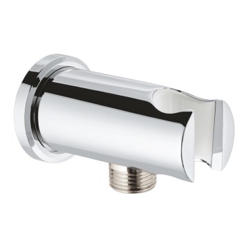 GROHE 26658000 - Stenski priključek z vgrajenim držalom za tuš Ø 48 mm, kromiran