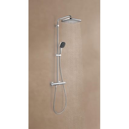 GROHE 26696001 - Tušni sistem VITALIO COMFORT 250 250 × 250 mm sijajni krom