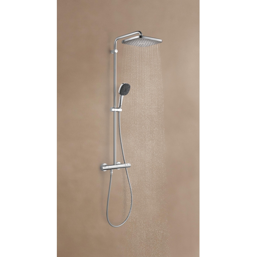 GROHE 26696001 - Tušni sistem VITALIO COMFORT 250 250 × 250 mm sijajni krom
