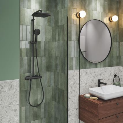 GROHE 266962431 - Tušni sistem VITALIO COMFORT 250 250 × 250 mm črna