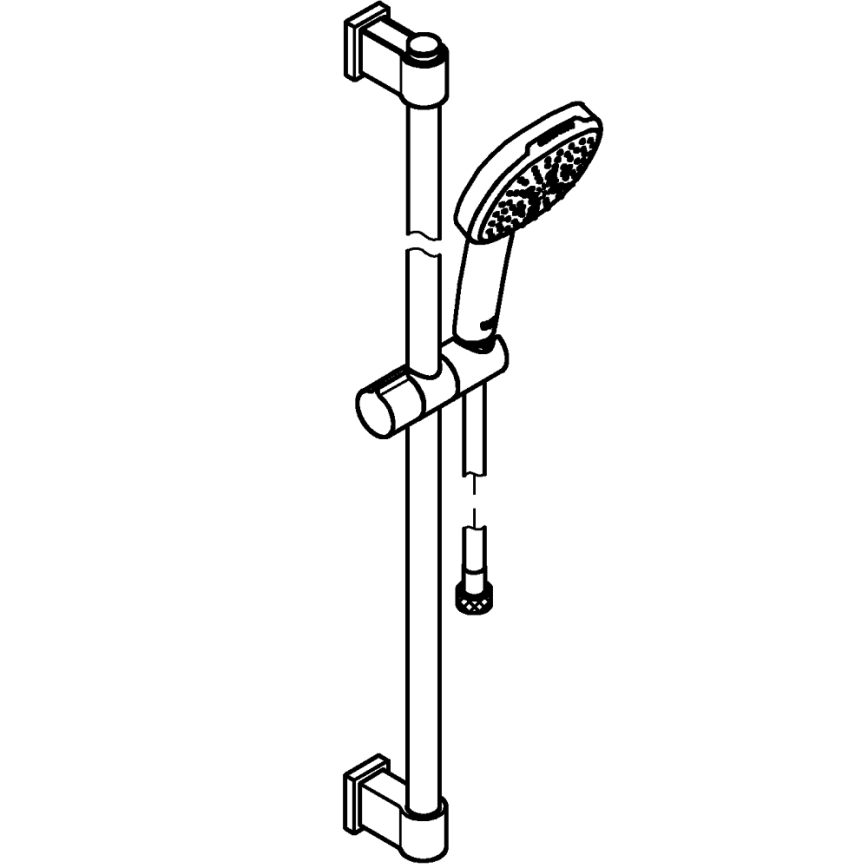 GROHE 26932001 - Tuš set VITALIO COMFORT 110 900 mm, sijajni krom