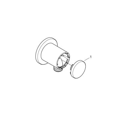 GROHE 26963001 - Stensko koleno VITALIO UNIVERSAL 12” poliran krom