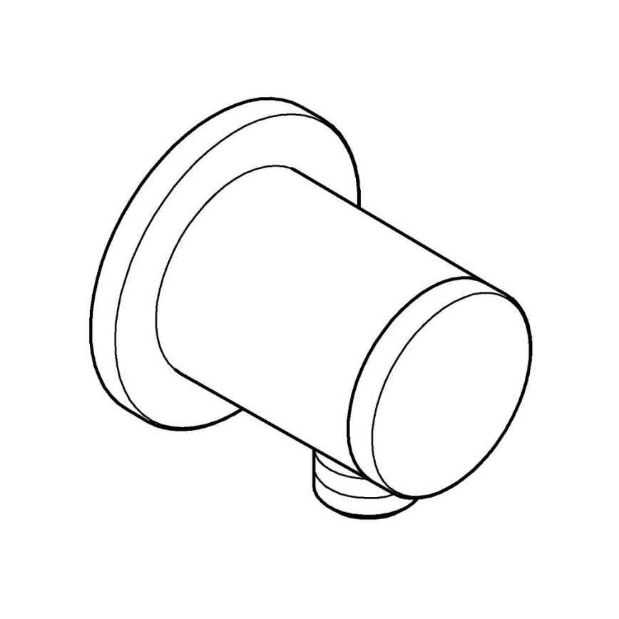 GROHE 26963001 - Stensko koleno VITALIO UNIVERSAL 12” poliran krom