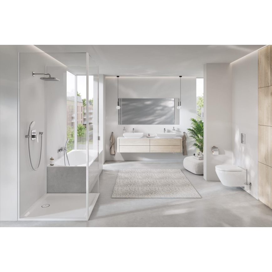 GROHE 27057000 - Stensko koleno RAINSHOWER DN 15, sijajni krom