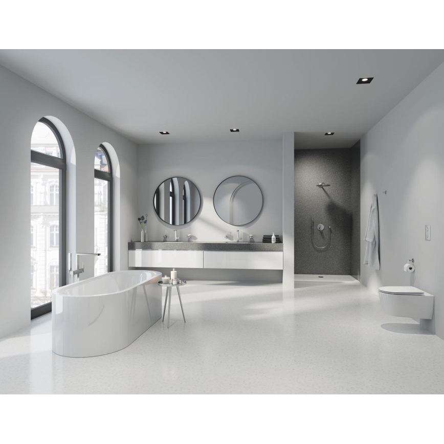 GROHE 27057DC0 - Stensko koleno RAINSHOWER DN 15 nerjaveče jeklo