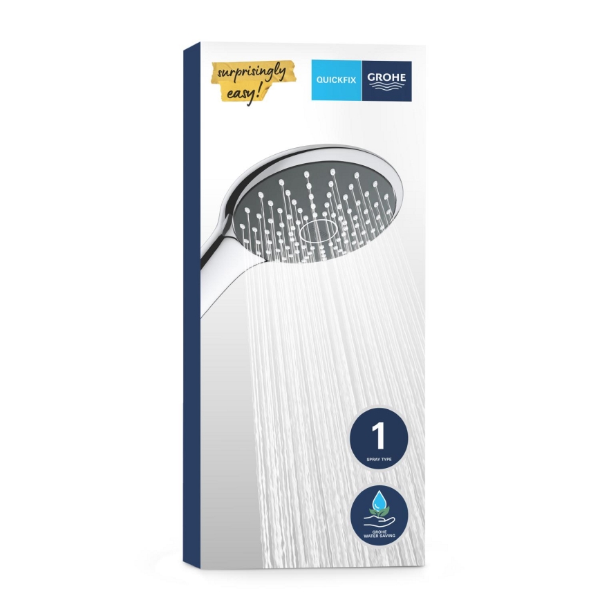 GROHE 27316000 - Ročna prha VITALIO JOY 110 mm sijajni krom